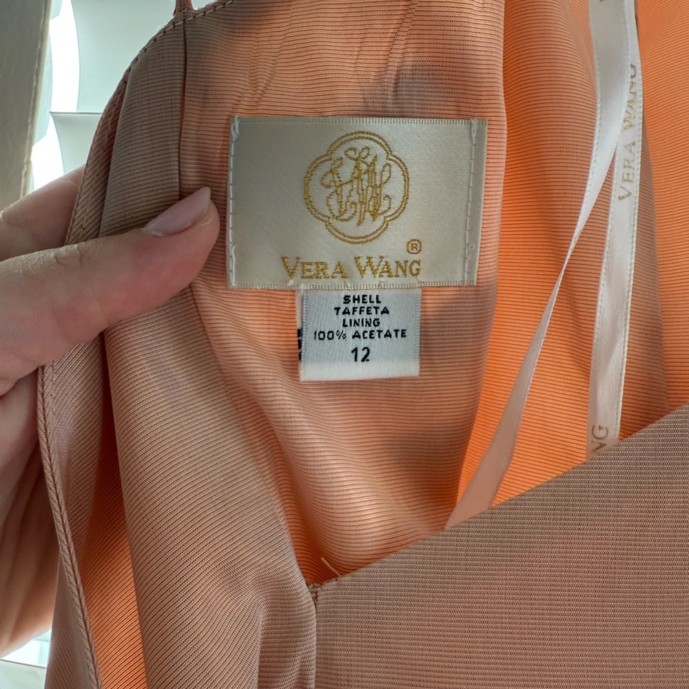 Vintage Vera Wang Gold Label Pink Gown - Picture 7 of 8